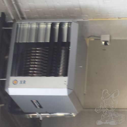 Gas heater vervangen in een opslag